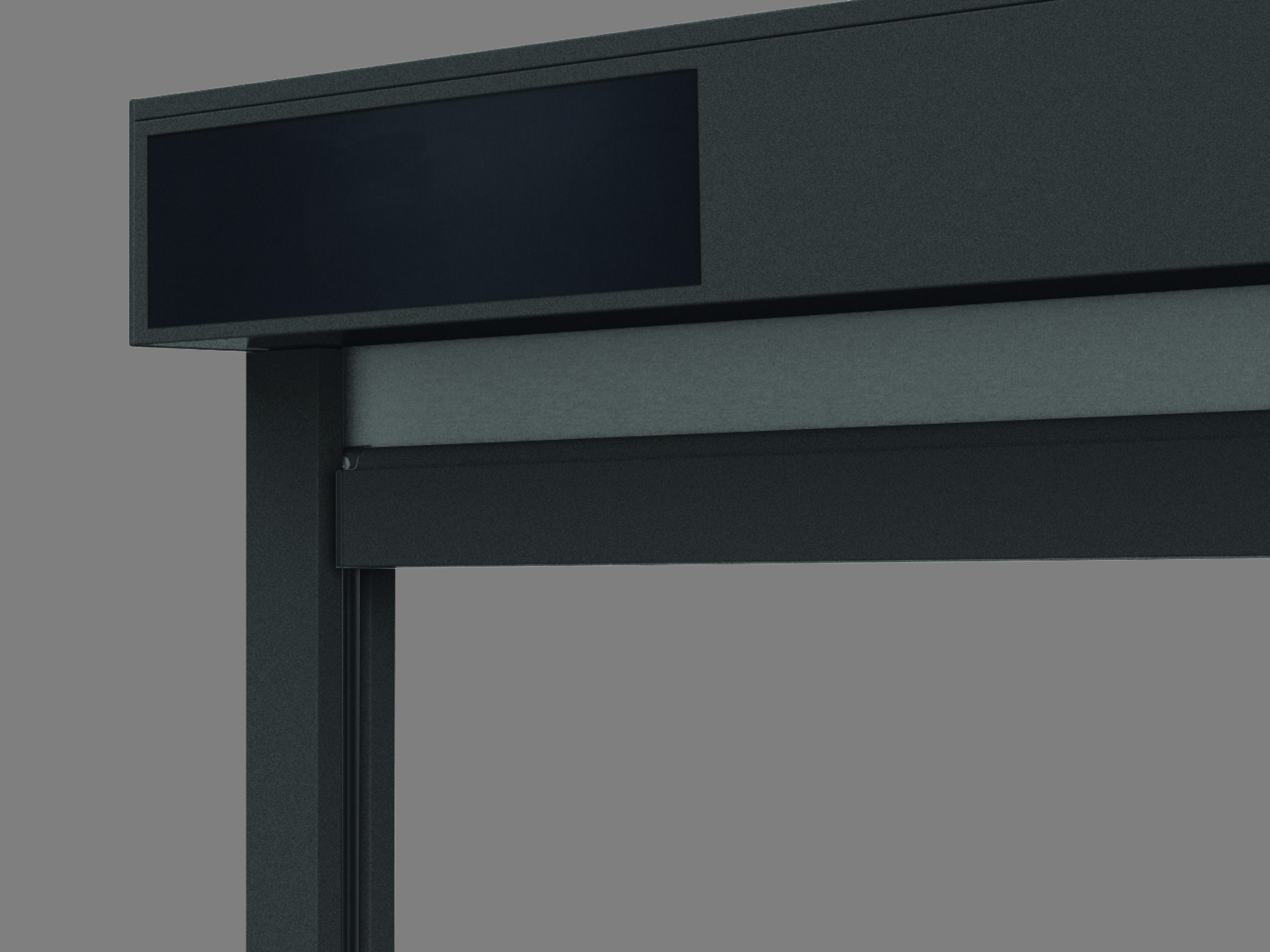 Screen Vinz L antraciet solar links maatwerk