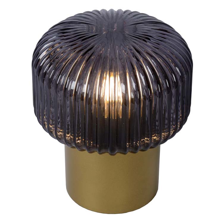 Lucide JANY - Lampe de table - Ø 16 cm - 1xE14 - Or Mat / Laiton