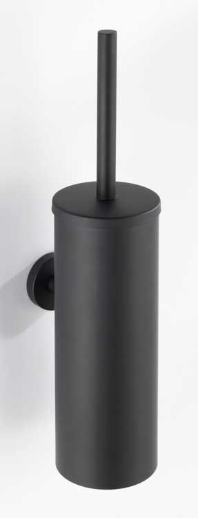 Porte-brosse de toilette fermé Wenko Bosio noir