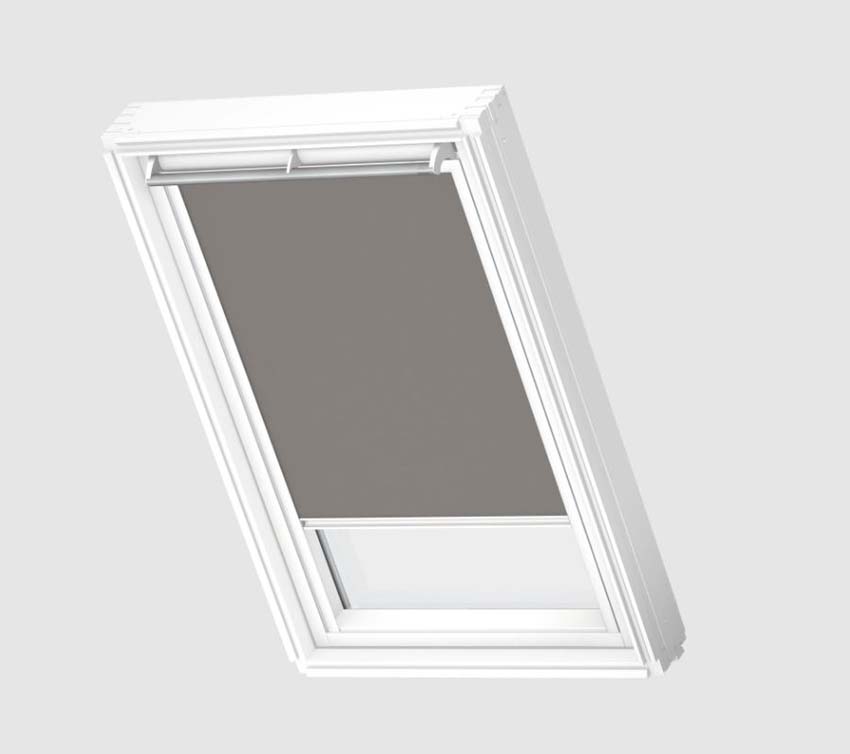 Store enrouleur Velux occultant à commande manuelle gris PK10 0705SWL
