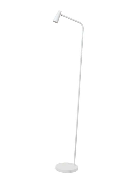 STIRLING - Lampadaire Rechargeable - Batterie - LED Dim. - 1x3W 2700K - 3 StepDim - Blanc