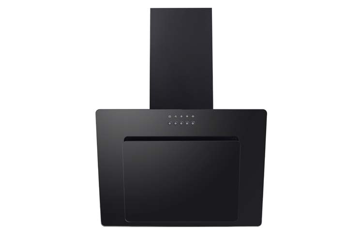 Cuisine bloc 320cm - Rava - noir - avec appareils et hotte noir