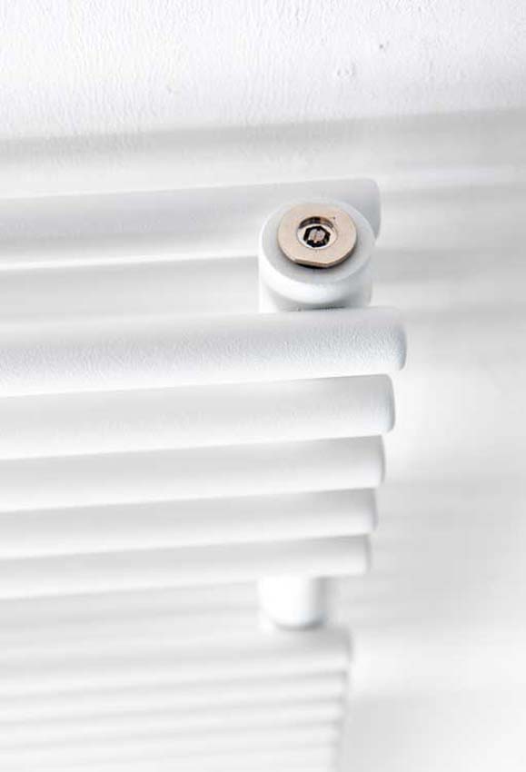 Radiateur sèche-serviettes Doby double 180x50cm blanc 1484Watt