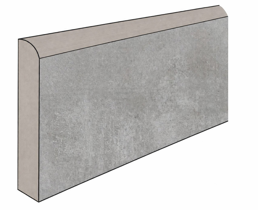 Plinthe Block gris 7x80cm
