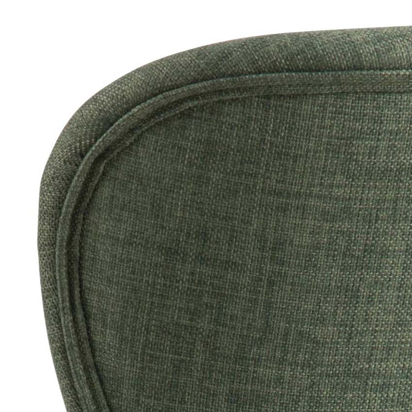 Chaise Belinda verte 47x47x82cm