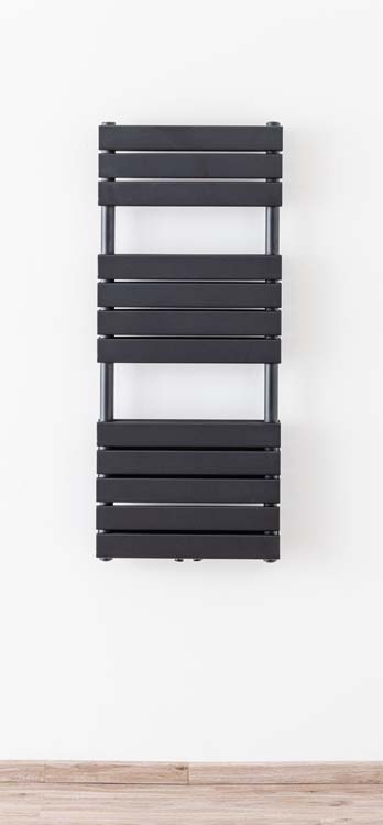 Radiateur sèche-serviettes Dex double 120x50cm noir 939Watt