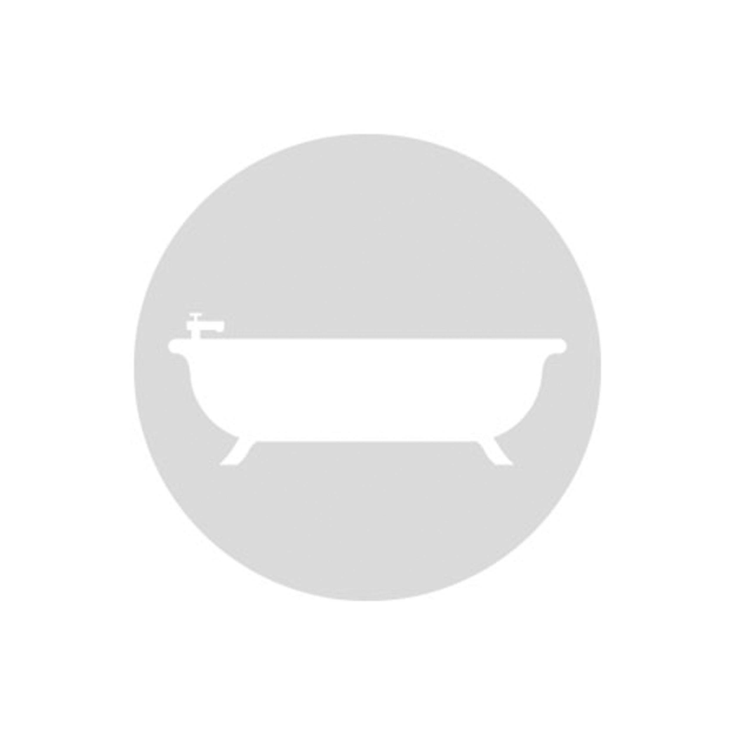 Glas rond picto badkuip 198mm dikte 4mm