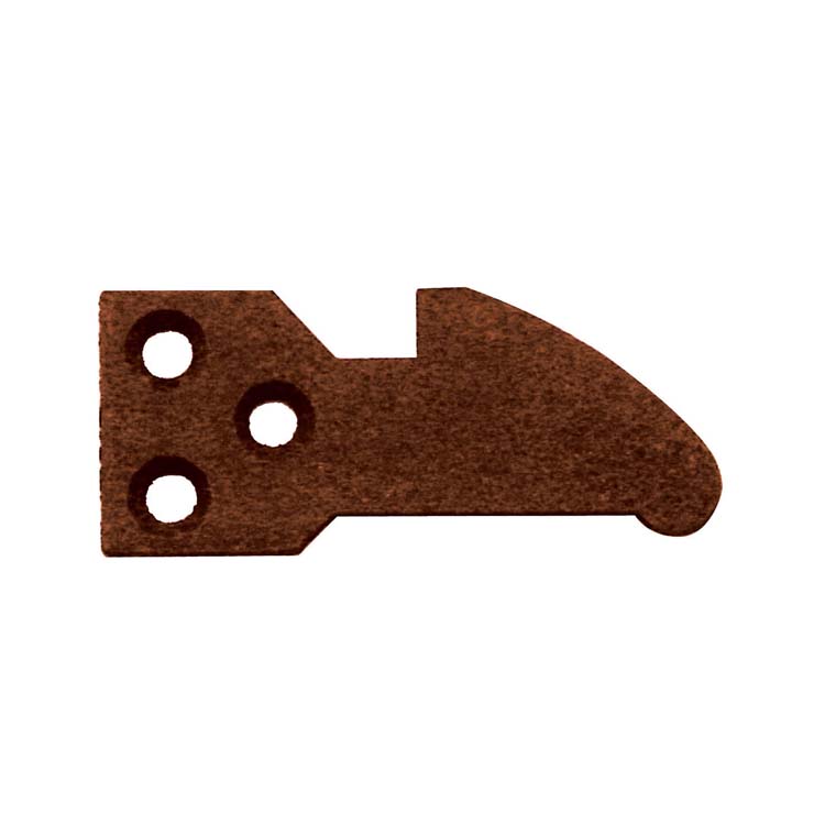 Poignée de porte pro ravenna rouille nez