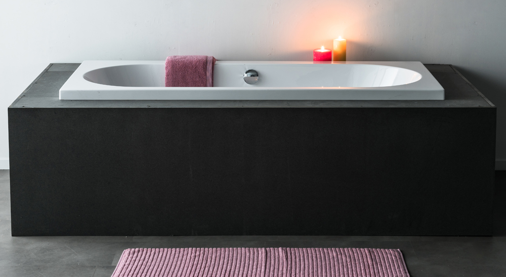 Baignoire encastrable Horus blanc brillant 180x80cm