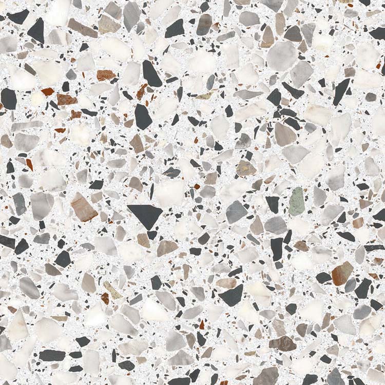 Staal vloer Terrazzo venato