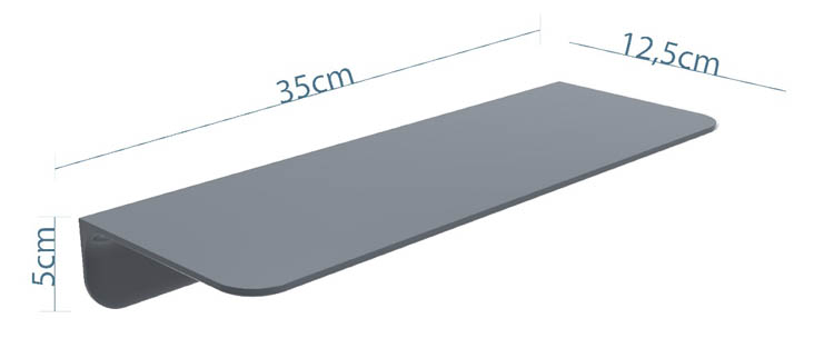 Planchet pour douche Safia anthracite Planchet pour douche Safia anthracite