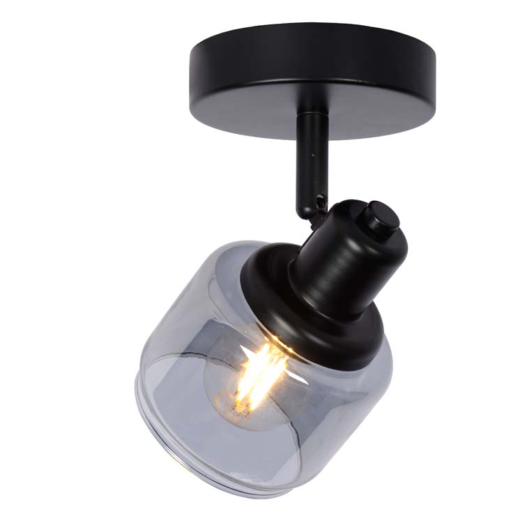 Spot plafond - 1xE14 - Noir