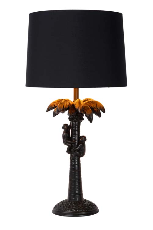 Lampe de table arbe h50cm noir excl lampe LED possible