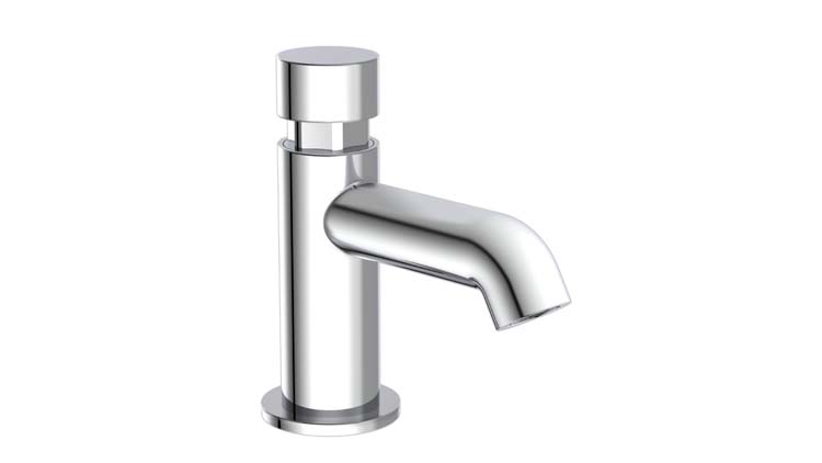 Koudwaterkraan Floris glanzend chroom