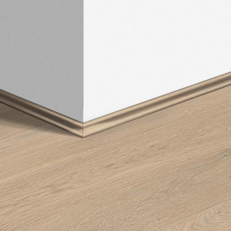 Quick-Step moulure parquet chêne Himalaya blanc extra mat 17x17x2400mm
