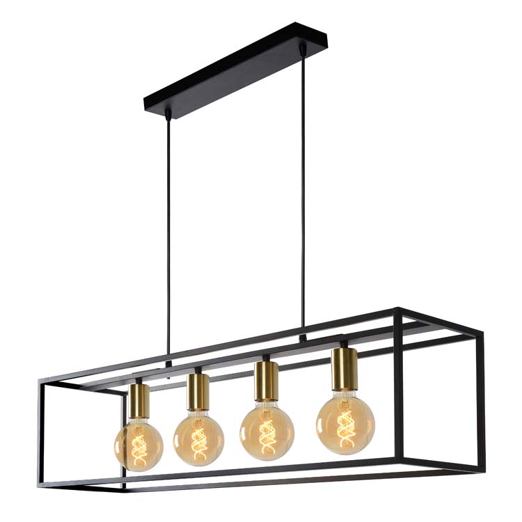 RUBEN - Suspension - 4xE27 - Noir RUBEN - Suspension - 4xE27 - Noir