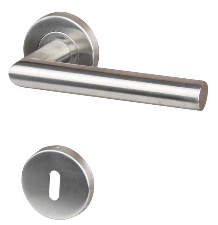 Poignée de porte trendy inox ronde inox mod.35