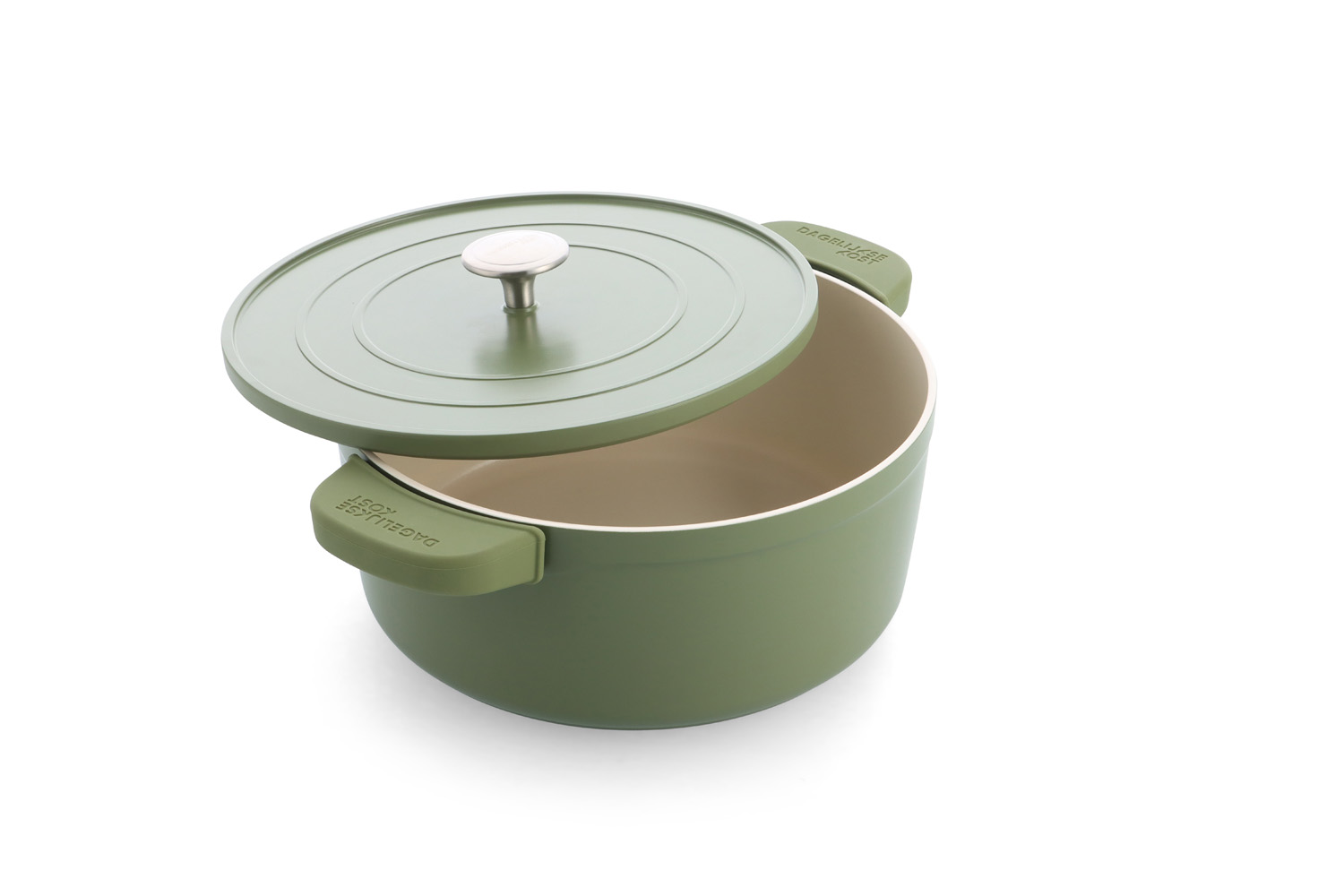 Stoofpot met deksel Dagelijkse Kost Proline matcha Ø26cm keramische antikleef