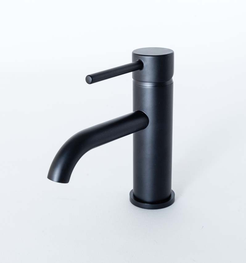 Robinet de lavabo Maddi noir mat