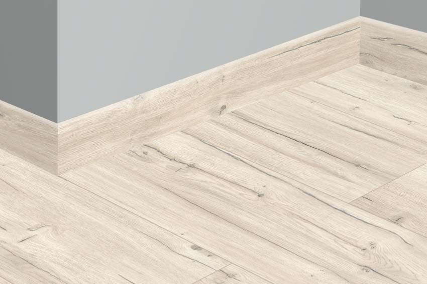 Sol stratifié clic 7x193x1380mm chêne blanc bolsana