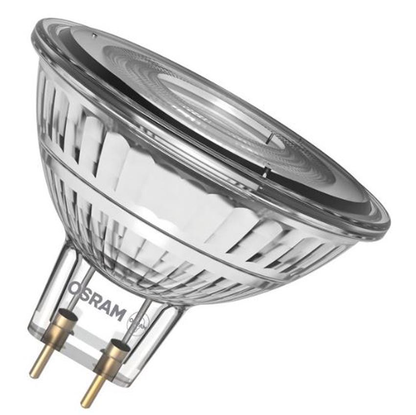 Lampe LED Osram - GU5.3 - Transparente - Ø5x5cm - 1x3,4W - 345lm - 2700K - 1 pièce