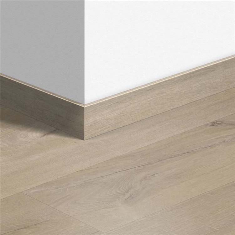 Plinthe Standard Quick-Step Chêne coton beige 58 x 12 x 2400 mm