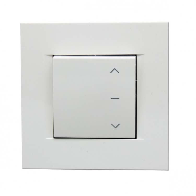 Rolluik Flore wit alu elec B 1200 x H 1300 mm inkortbaar