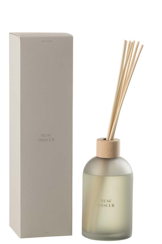 Bâtonnets parfumés Accords Essentiels Musc Obscur 550ml