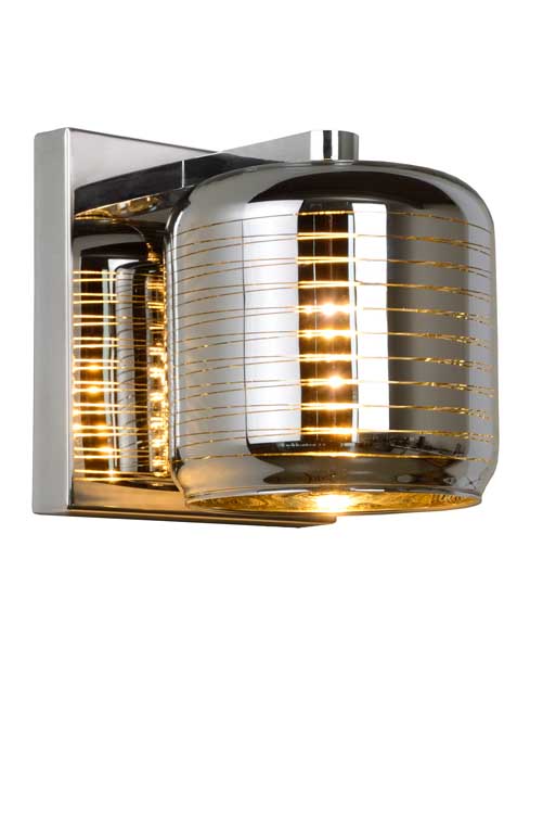 Lucide ERYN - Wandlamp - G9 - Chroom