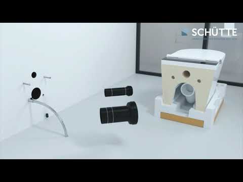 Wc japonais avec siège de toilette soft-close sans rebord blanc