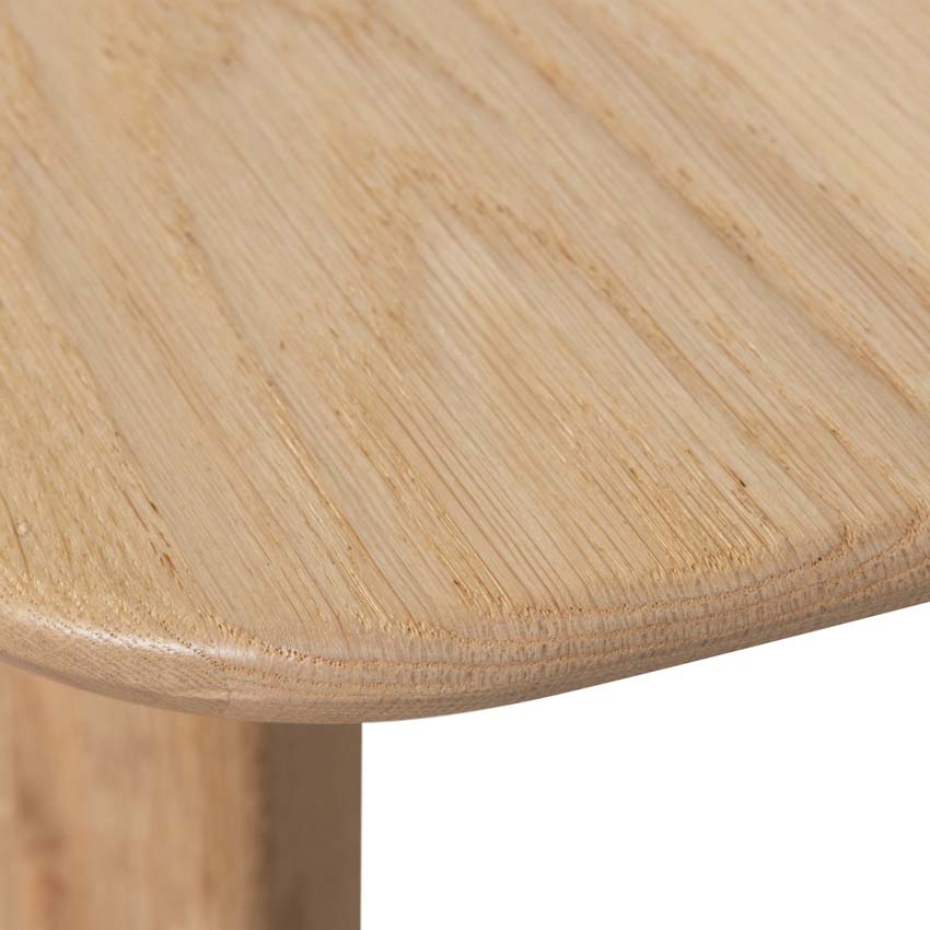 Table Taylor en chêne rectangulaire couleur bois 220x100cm