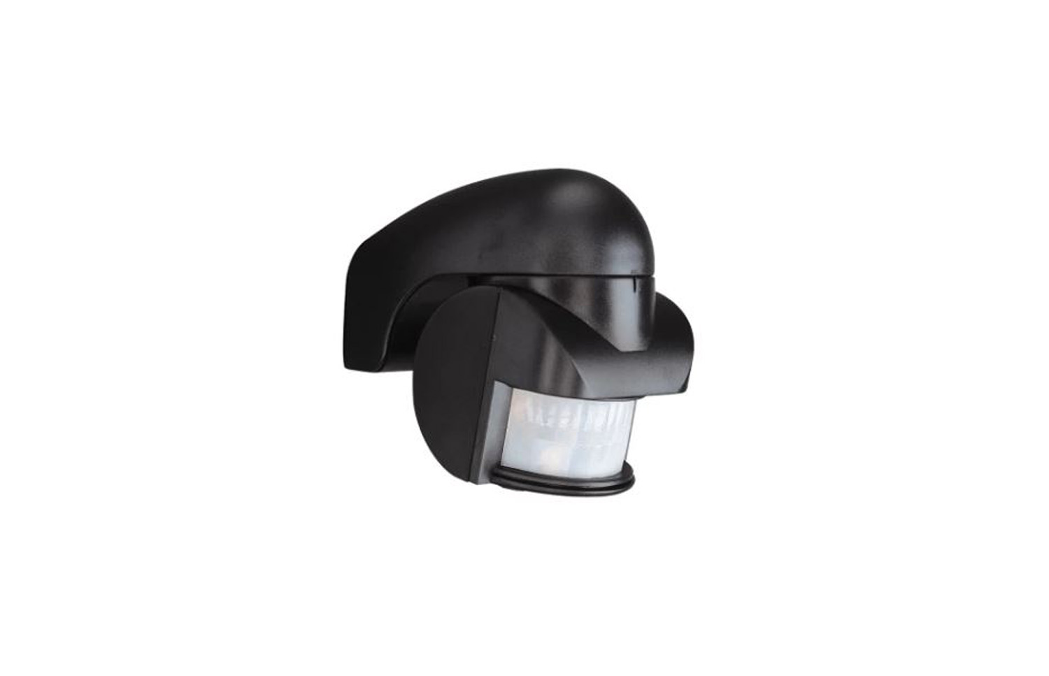 Bewegingssensor - zwart - 7x10,4x9,4cm - 140° - 10m - IP44