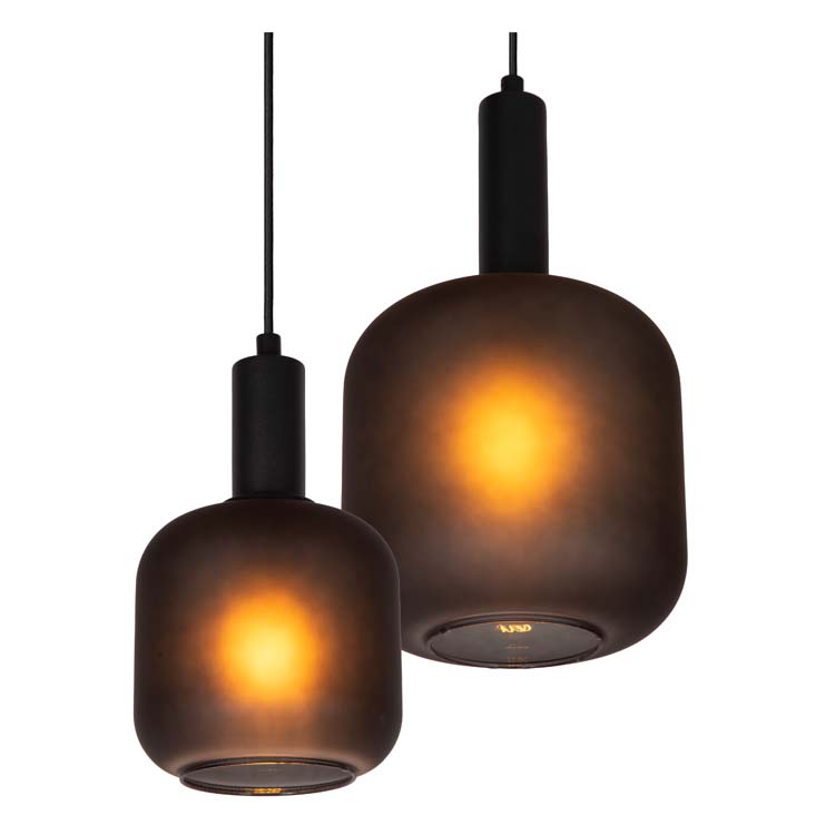 Lucide ELOISE - Suspension - 4xE27 - Noir