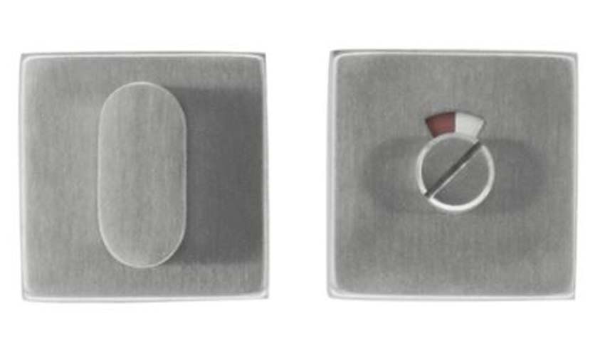 Garniture WC pro Square shape inox plus