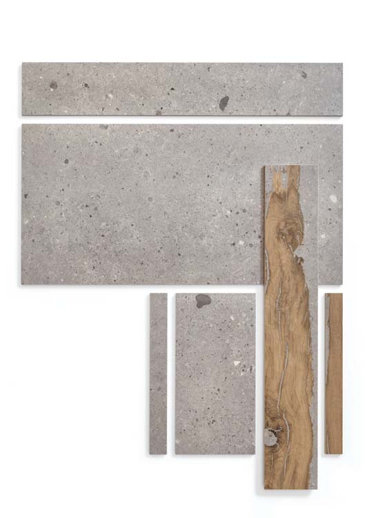 Vloer- en wandtegel Ego Grigio grijs 60x120cm