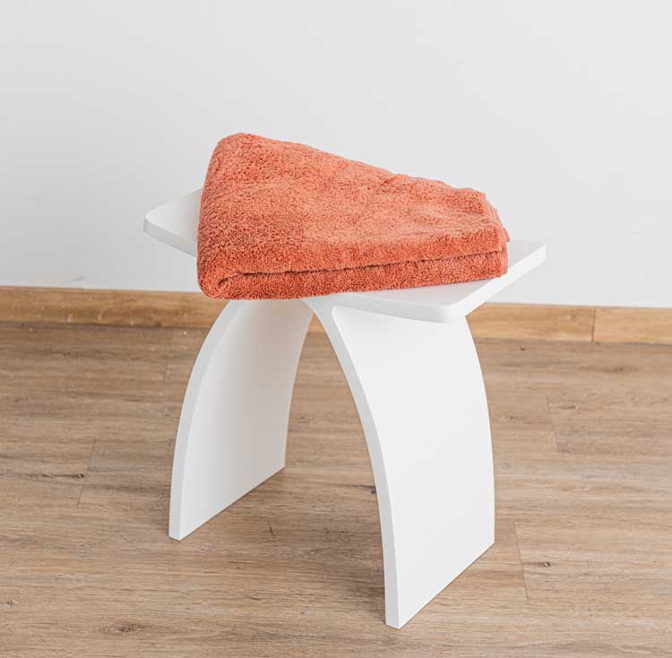 Douchekruk Larina solid surface wit