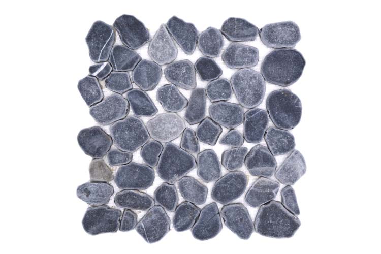 Mosaïque Pebble Darkgrey mat 31,5x31,5cm