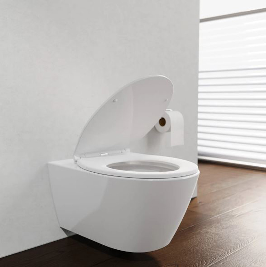 WC-bril Top Fine softclose wit