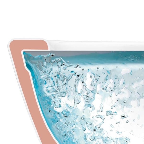 Staand toilet Villeroy & Boch O.Novo rimless wit inclusief WC-bril
