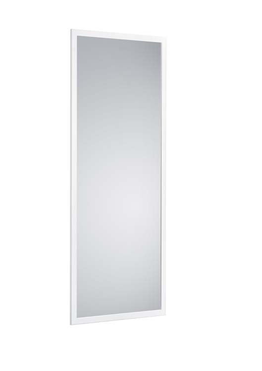 Spiegel rechthoek wit 66x166cm