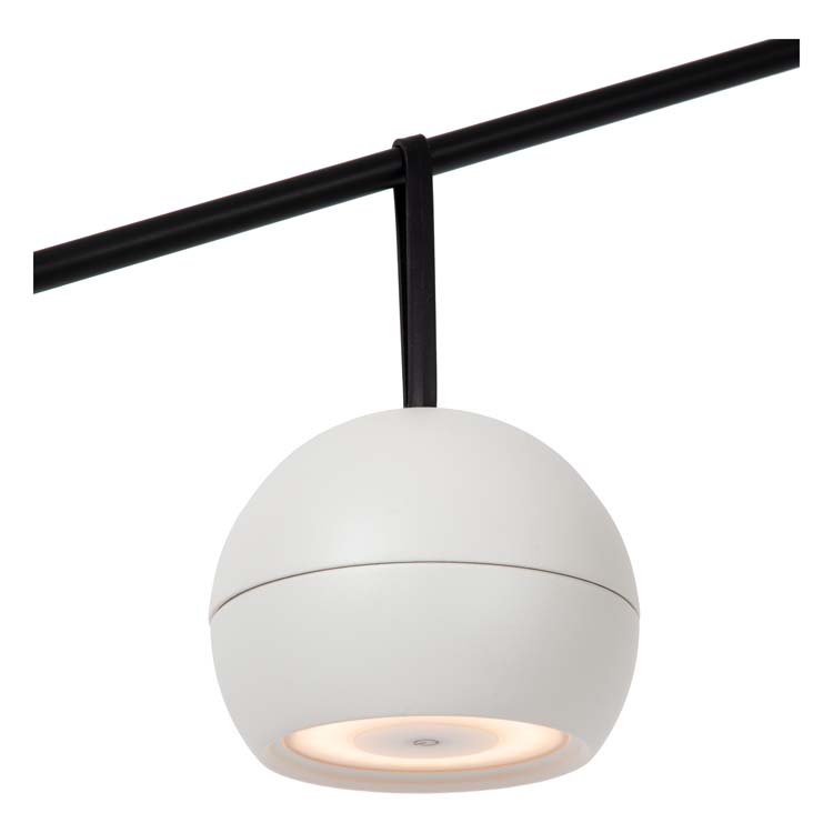 Wandlamp binnen/buiten - wit - dimbaar - LED 1x2W - 3000K - IP54 - magnetisch - oplaadbaar
