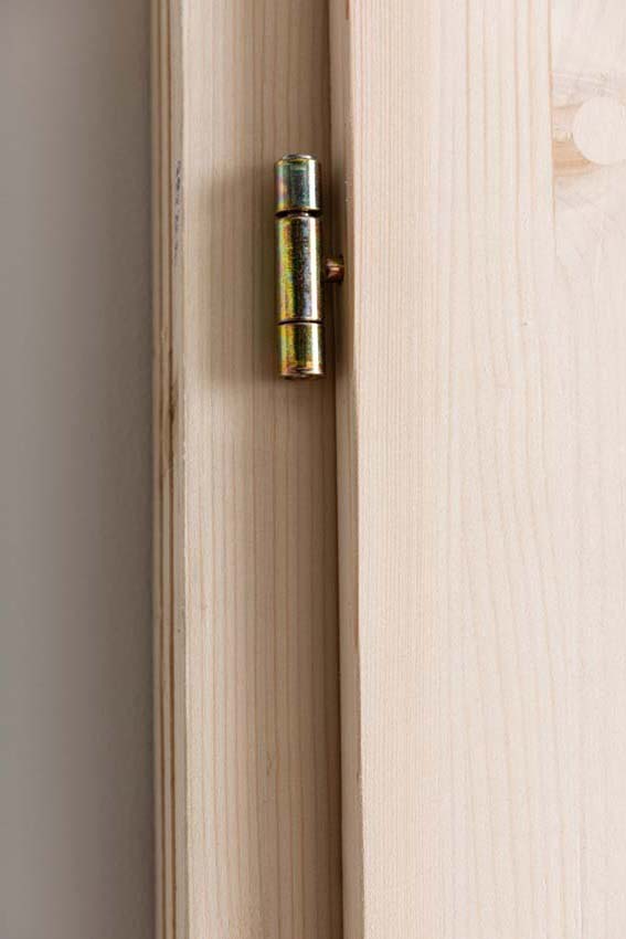 Houten buitendeur Gargano 980x1980mm rechts duwend