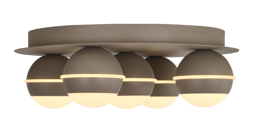 Plafonnier - sable - Ø40cm - dimmable - LED - 1x36W - 3000K