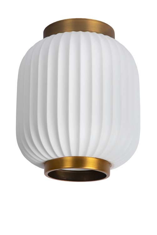 Plafondlamp - wit - Ø19,5cm - E27 - 40W