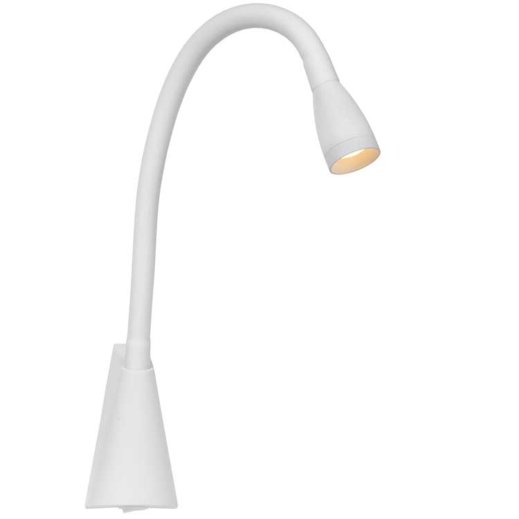 Lucide GALEN-LED - Lampe de chevet - LED - 1x3W 3000K - Blanc
