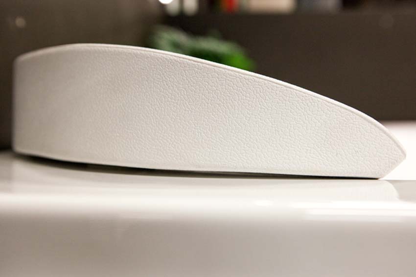 Baignoire d'angle Oliver blanc mat avec hydromassage 150x150cm