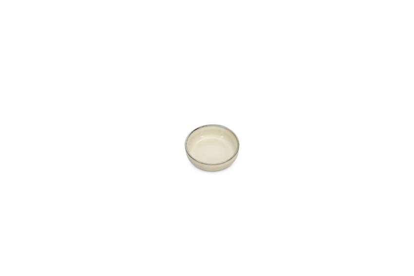 Kom Salt & Pepper Meridian aardewerk beige Ø9x3cm