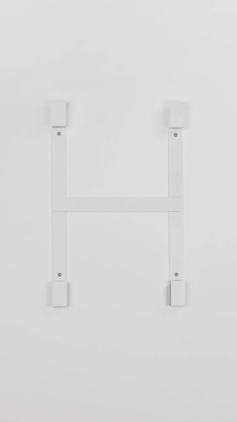 Infraroodpaneel Esmee enkel 123x68cm wit 800 Watt carbon verwarmingselement + digitaal