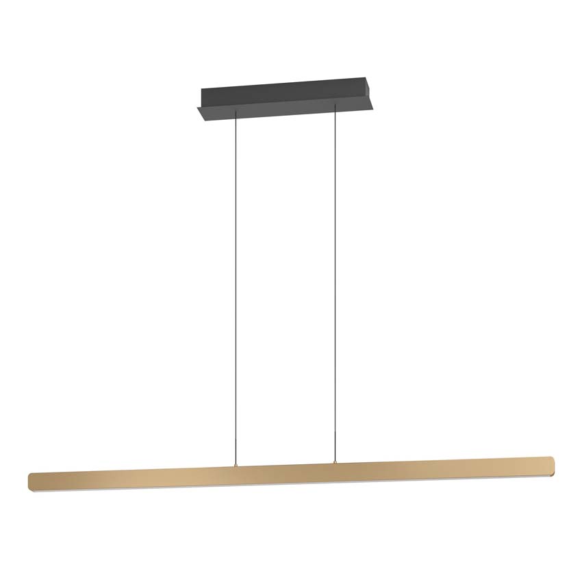 Suspension Easy Lift - Bronze - 150 cm - Dimmable - 1x30W - 2200-6500K - avec télécommande