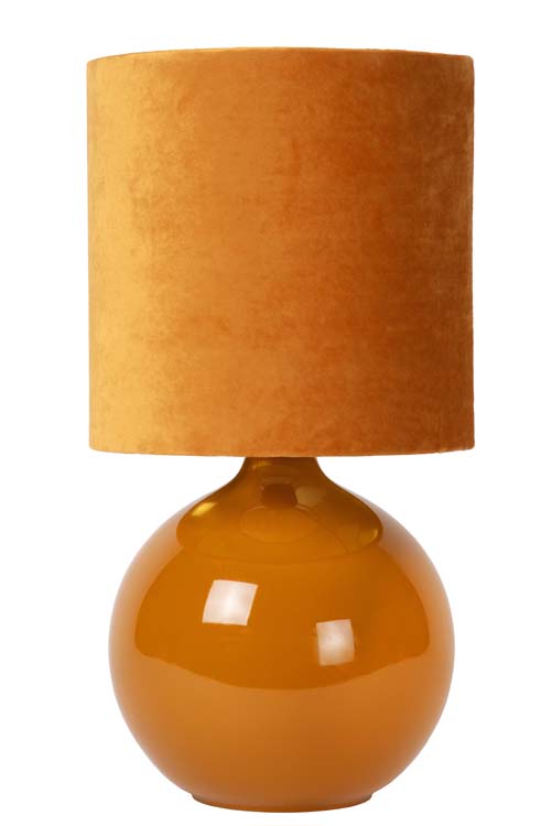Lucide ESTERAD - Lampe de table - 1xE14 - Jaune Ocre